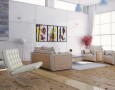 Cool Livingroom Interior Design for Wide Space: modern living rooms with brown furniture