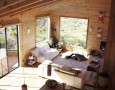 Cool Livingroom Interior Design for Wide Space: warm living room ideas for wooden house