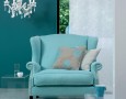 Couches for Small Living Rooms for Modern and Minimalist Spaces: living room earth tones with soft blue sofa and fresh atmosphere for small living room couch ideas
