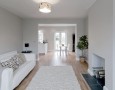 Couches for Small Living Rooms for Modern and Minimalist Spaces: small apartment living room design ideas with white color and single couch