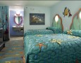 Cute Bedroom Design for Kid with Cartoon Characters Theme: Alice in wonderland bedroom model with nice shellfish bed shape