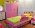 Cute Bedroom Design for Kid with Cartoon Characters Theme: The best colors for girl children rooms