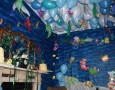Cute Bedroom Design for Kid with Cartoon Characters Theme: kid bedroom accessories with the little mermaid cartoon theme
