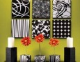Elegant and modern metal wall decoration: futuristic modern metal wall decoration