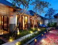 Exotic Khayangan Dreams Villa Seminyak Bali Indonesia with Tropical Nuance: beautiful exterior design for one bed suite with private swimming pool