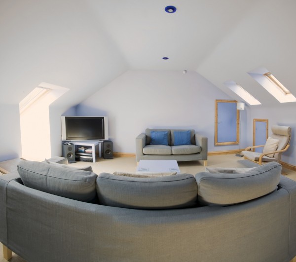 : Set Up Living Room Furniture With Gray Couches Sets And Lcd Tv