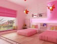 Inspiring bedroom design for twin children: pink twin bed bedroom sets for teenager