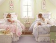 Inspiring bedroom design for twin children: feminine twin bedroom sets for girls