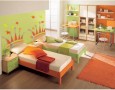 Inspiring bedroom design for twin children: kids twin bedroom sets