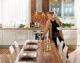 Kitchen Design for Small Home with Modern and Minimalist Style: kitchen designs for small kitchens with dining table for 6