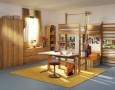 Little Boys Bedroom Designs with Amazing Loft Bed Model: full loft bed for little boy room ideas