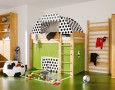 Little Boys Bedroom Designs with Amazing Loft Bed Model: loft bed with stairs for cute little boy room ideas