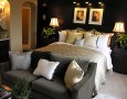 Luxury bedroom design with modern style: bedroom-design-for-couples-with-grey-couch-and-white-pillow-in-luxury-design