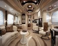 Mobile home with modern and contemporary interior designs: living in a caravan