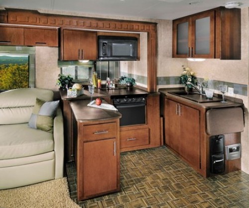 : Minimalist Mobile Home Kitchen Sink