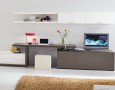 Modern and Amazing Table Design for Teenagers: white elegant study table designs for livingroom