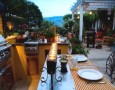 Modern and contemporary outdoor kitchen design ideas: artistic outdoor kitchen design ideas