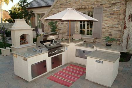 Modern and contemporary outdoor kitchen design ideas: : Contemporary Outdoor Kitchen Design Ideas