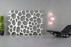 Modern Relaxing Rocking Chair With Unique White Rack Like A Big Spoonge 600x360 1 Scaled