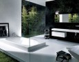 Modern Minimalist Bathroom Design Inspiration: Bathroom Design Plans with plants