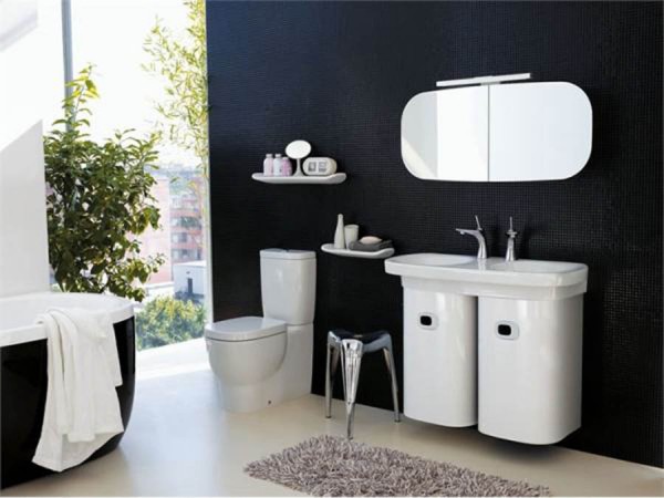 Modern Minimalist Bathroom Design Inspiration: Natural theme bathroom design idea