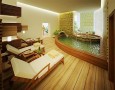 Modern Minimalist Bathroom Design Inspiration: modern bathroom vanities with wooden floor