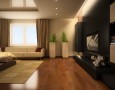 Modern Minimalist Interior Designs For Living Rooms: living room wall cabinet designs for book storage