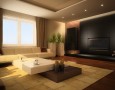 Modern Minimalist Interior Designs For Living Rooms: modern interior designs for living rooms with sliding table design