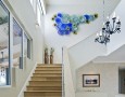Modern Staircase Designs for Homes: designing staircases with beautiful decorative plate wall