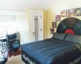 Musician bedroom to become an accomplished musician: blacky and attractive musician bedroom design
