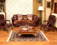 Nice Curtain Style Ideas for Contemporary and Modern Living Room: contemporary curtains for living room with brown sofa and wall cabinet