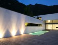 Outdoor private swimming pool design and the consideration: minimalist outdoor private swimming pool design idea