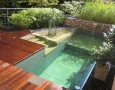 Outdoor private swimming pool design and the consideration: pretty square outdoor swimming pool design idea