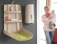Preparing Healthy Public Diaper Changing Station Safety for Baby: Folding-Baby-Changing-Table