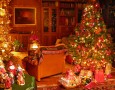Sparkling Christmas home with the cheerful decoration tips: Beautiful decoration for livingrooom design on Christmas home