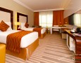 Stylish Auris Plaza Hotel with The Modern Interior Design Gallery: The Beautiful Deluxe Room with two beds and workspace in auris plaza Hotel